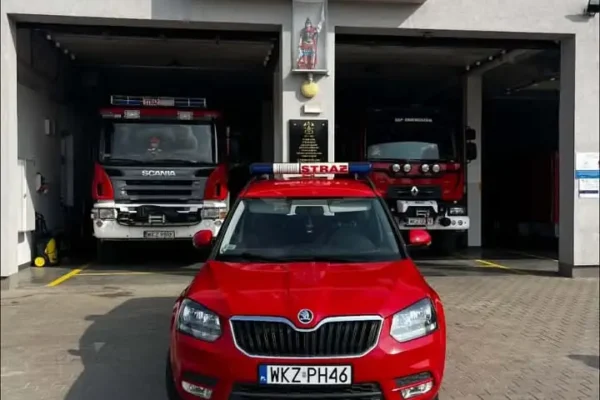 OSP Gniewoszów wspiera Łucję w akcji „Weź oddech dla Łucji”