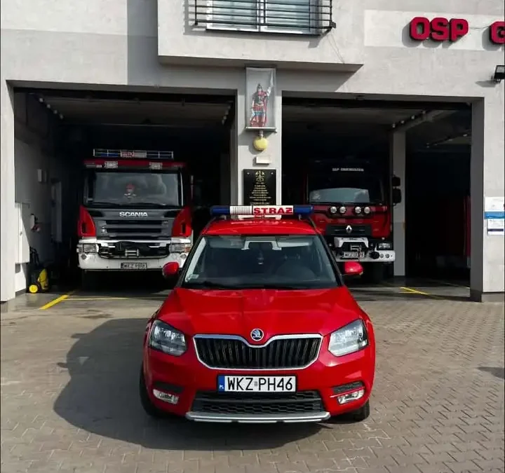 OSP Gniewoszów wspiera Łucję w akcji „Weź oddech dla Łucji”