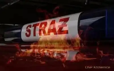 Pożar ciągnika w Magnuszewie — interwencja strażaków z OSP Kozienice